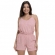 Short Doll Jacquard Alcinha Com Elastano - Rosa