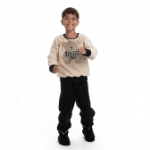 Pijama Microsoft Liso Ursinho Infantil