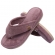Pantufa Anatômica Soft em Atoalhado - Dedo - Amora