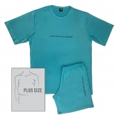 Pijama Modal Summer Liso Forward - Masculino Plus Size - Verde