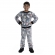 Pijama Pelúcia Astronauta Infantil Unissex - PRETO