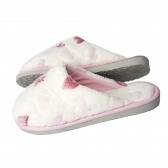 Pantufa Anatômica Pelúcia Coração