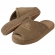 Pantufa Anatomic Comfort Atoalhado Bordado - Caqui