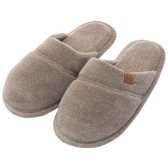 Pantufa Flex Puff: Estilo e Conforto Atoalhado - Caqui