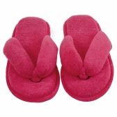 Pantufa Atoalhada Flexível Dedo - PUFF - Pink