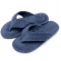 Pantufa Masculina de Dedo em Atoalhado - Índigo