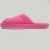 Pantufa Comfort Atoalhada Flexível Espuma 20mm Altura - Pink
