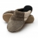 Pantufa de Plush com Pelúcia Anatômica Xadrez - Caqui