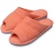 Pantufa Feminina Anatômica Atoalhada Puff - Salmão
