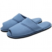 Pantufa PUFF Masculina Malha de Algodão - Índigo