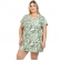 Camisão em Viscolycra Estampada Plus Size