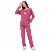 Pijama Feminino Sunshine on a Rainy Day - Chiclete