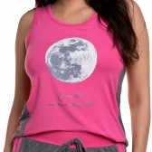 Short Doll Viscolycra Lisa com Estampa Localizada - Pink