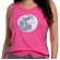 Short Doll Viscolycra Lisa com Estampa Localizada - Pink