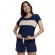 Short Doll com Manga em Viscolycra - Marinho