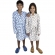 Robe Puff Kids Pelúcia Fleece Infantil Unisex - Azul