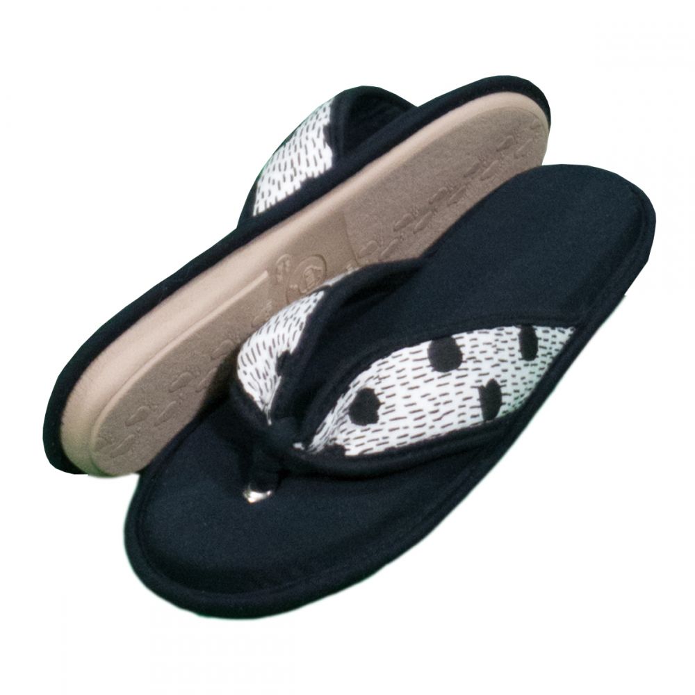 Pantufa Anatômica Flexível  Dedo Estampado