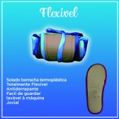 Pantufa Atoalhada Aberta: Conforto Flexível para Seus Pés - índigo