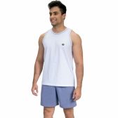 Pijama Masculino Regata Malha de Algodão Puff - Índigo