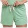 Short Doll com Manga em Viscolycra - Verde