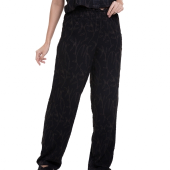 Conjunto Jacquard Com Elastano