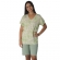 Bermudão Viscolycra Estampa Casual - Verde