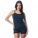 Short Doll em Poliamida de Renda - Preto