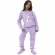 Pijama Infantil Inverno Ultrasoft Boneco de Neve Encantado - Lilás
