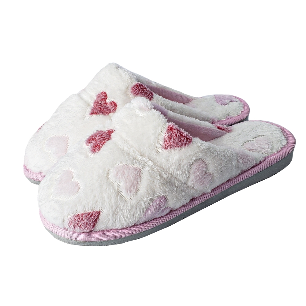 Pantufa Anatômica Pelúcia Coração