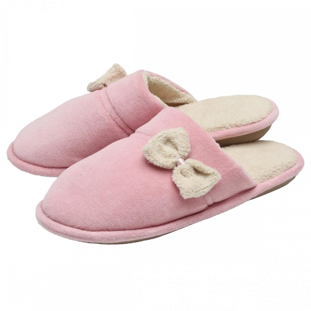 Pantufa PUFF Flex Anatômica Plush com Unifloc - Rosa