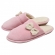 Pantufa PUFF Flex Anatômica Plush com Unifloc - Rosa