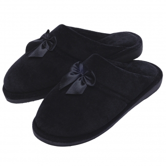 Pantufa Anatômica Plush com Laço Cetim PUFF