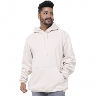 Blusa Moletom Dublado Fleece Peluciado com Capuz e Bolso- UNISEX