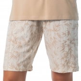 Bermudoll Regata em Viscolycra Floral - Bege