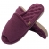 Pantufa Atoalhada Anatômica com Espuma Massageadora - Bordô