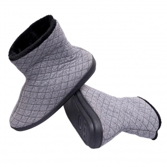 Bota Elegance Anatômica em Quilt Matelassê com Pelúcia