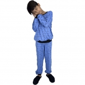 GameOn Sleep Kids Modal Winter Elastano Infantil - Azul