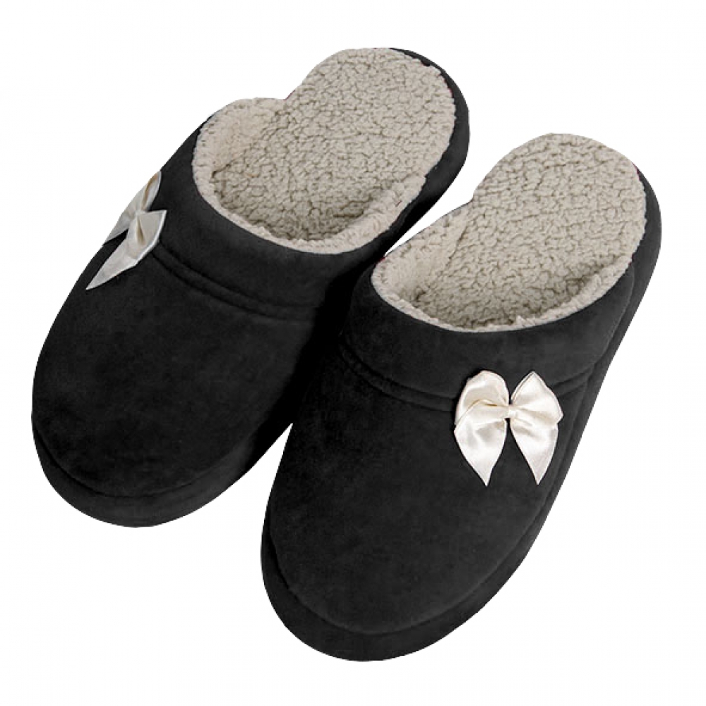 Pantufa Comfort com Pelúcia - PUFF - Preto