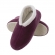 Pantufa Bota Feminina em Plush com Unifloc - Puff - Bordô
